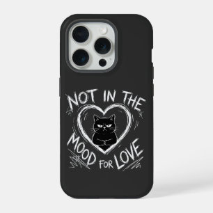 Pas d'humeur pour l'amour Chat grincheux Sarcastiq