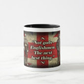 "Pas dieux, Anglais…" Tasse de café (Centre)