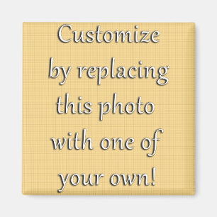 Pas dit aan! Voeg je kunst of foto toe Magneet