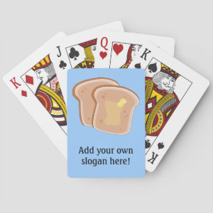 Pas dit Buttered Toast grafisch aan Speelkaarten