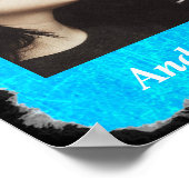 Pas dit Poster van de Liefde aan met Uw Afbeelding (Hoek)