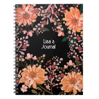 Pas dit prachtige Floral Journal-Notitieboek aan Notitieboek