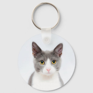 Pas dit Sleutelhanger Cute Cat aan met uw Kat