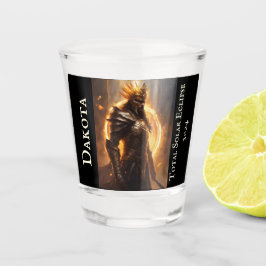 Pas dit souvinier shot glas met ontvanger