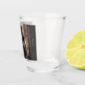 Pas dit souvinier shot glas met ontvanger (Rechts)