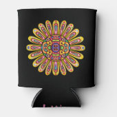 Pas  Doodle Daisy Mandela aan Blikjeskoeler (Voorkant)