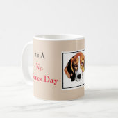 Pas d'os Grouchy Chien Mug Café (Devant gauche)