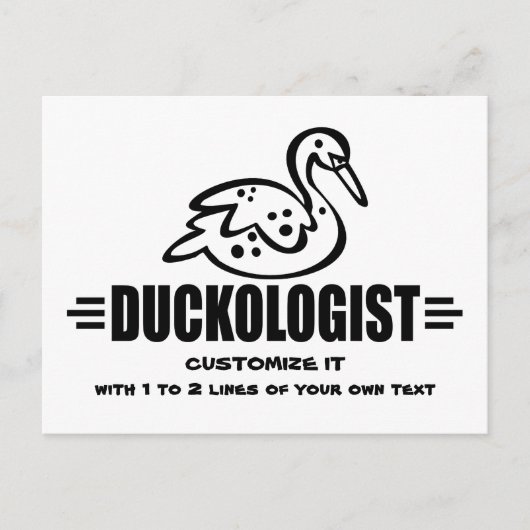 Pas Eend Aan Briefkaart (Voorkant)