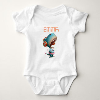 Pas Emma Gamer Baby Body aan Romper