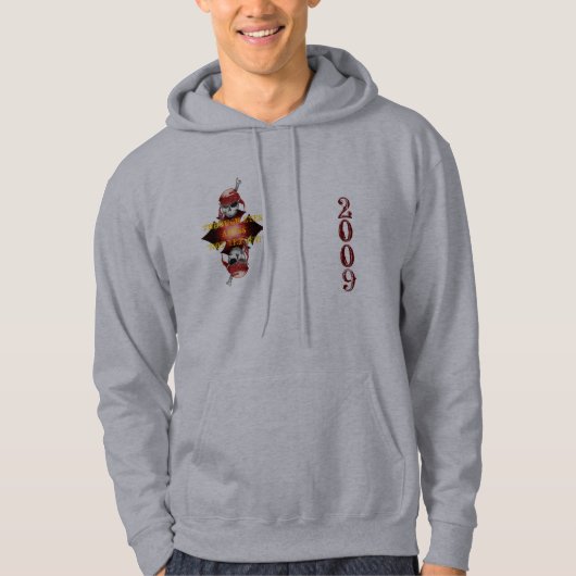 "Pas encore prêt !" Sweat - shirt à capuche 2009 (Devant)