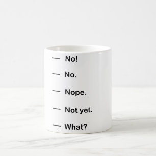 Pas encore tasse de café