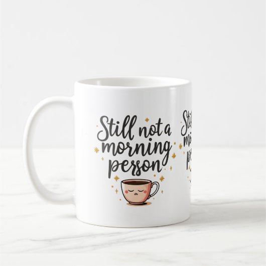 Pas encore un Morson Mug - Cosy Aesthetics Co (Gauche)
