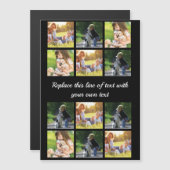 Pas fotocollage en tekst aan (Voorkant / Achterkant)