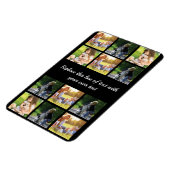 Pas fotocollage en tekst aan magneet (Linkerzijde)