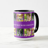 Pas fotocollage en tekst aan mok (Voorkant rechts)