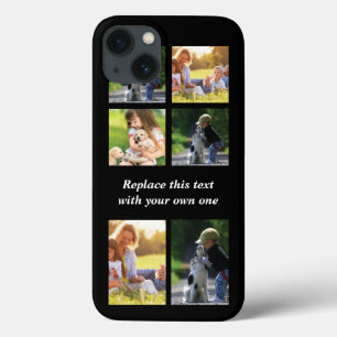 Pas fotocollage en tekst Hoesje-Mate iPhon aan iPhone 13 Hoesje
