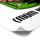 Pas fou Testé drôle Poster (Coin)