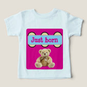 Pas Geboren Teddybeerontwerp (Design voorkant)