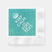 Pas Gemakkelijk KEEP KALK aan en geef Tekst uit Servetten (Voorkant)
