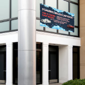 Pas generieke grote autowaszaken aan spandoek (Buitenkant Gebouw)