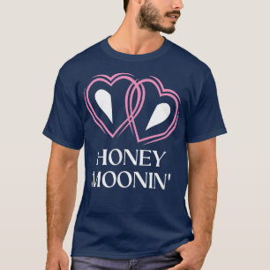 Pas getrouwd Bridal van Honey Moonin Honeymoon T-shirt