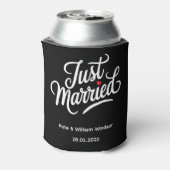Pas Getrouwd Bruid Blikjeskoeler (Blikje Achterkant)