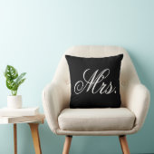 Pas getrouwd Elegant Wedding Pillow Kussen (Stoel)