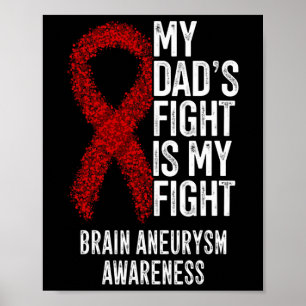 Pa's gevecht is mijn gevecht tegen hersenaneurysma poster