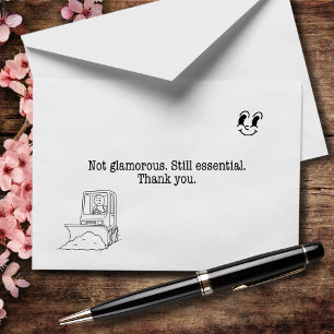 Pas glamour. Mais essentiel. Merci