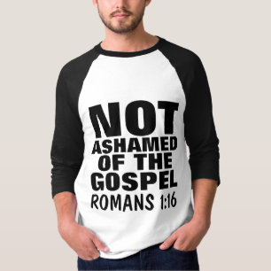 PAS HABITUÉ DES T-SHIRTS CHRÉTIENS DE L'ÉVANGILE