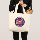 Pa's Handyman Service Grote Tote Bag (Voorkant (product))