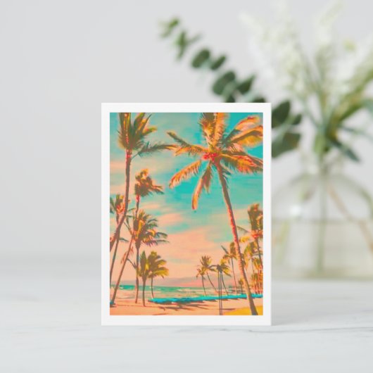 Pas het aan. Activiteiten in de omgeving van Aloha Briefkaart (Staand voorkant)