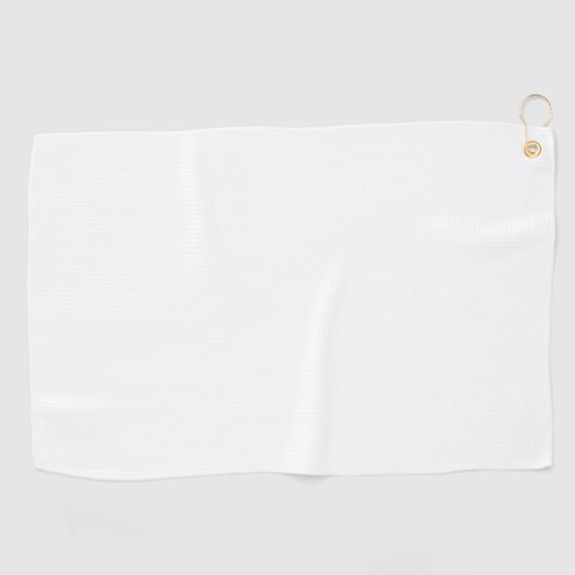 Pas het aan! golfhanddoek (Horizontaal)