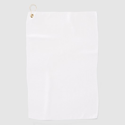 Pas het aan! golfhanddoek (Voorkant)