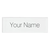 Pas het aan! naambadge (Voorkant)