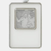 Pas het aan! verzilverd kader ornament (Voorkant)