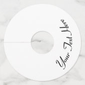 Pas het aan! wijnglaslabel (Voorkant)