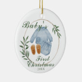 Pas het eerste Kerstmis Ornament van Baby aan (Rechts)
