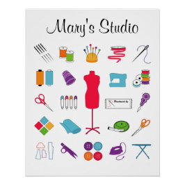 Pas het Poster van de Tekst aan Perfect Poster