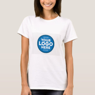 Pas hier Jouw naam of de Logo van het Bedrijf aan T-shirt