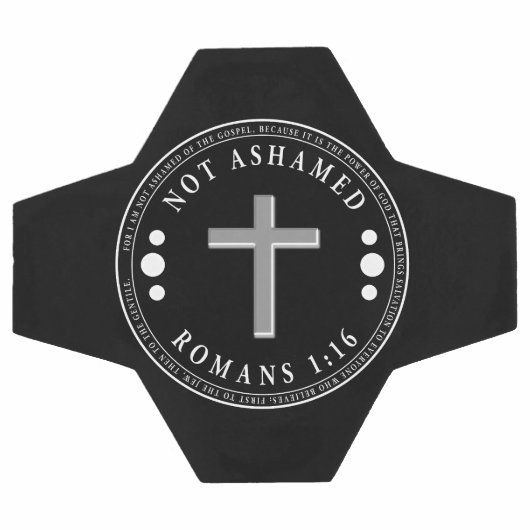 Pas honteux de l'Evangile Verse chrétien (Plat)