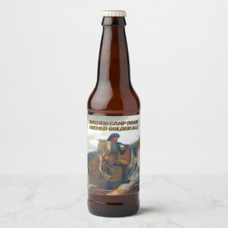 Pas Jachtkamp Thuis Gebrouwen Gedetailleerd Aan  Bier Etiket