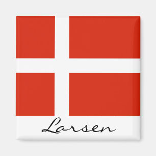 Pas je Dannebrog aan! Magneet