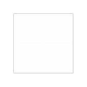 Pas je eigen aan  	rubberstempel (Afrduk)