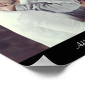 Pas je eigen foto aan poster (Hoek)