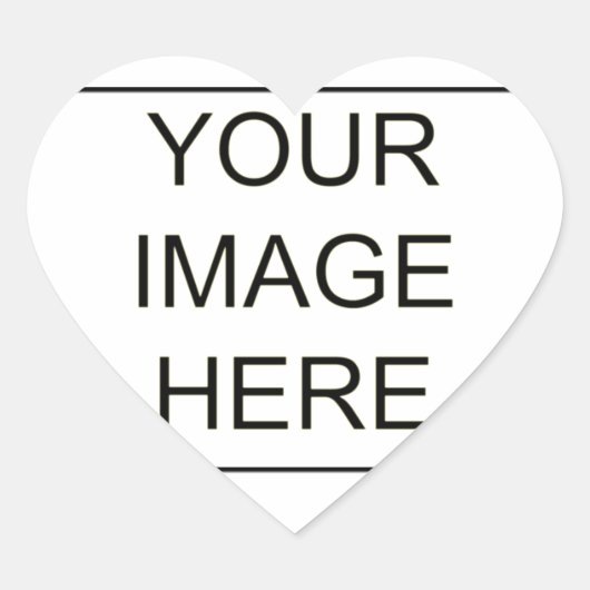 Pas je eigen hart sticker (Voorkant)