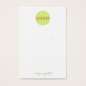 Pas je eigen Logo aan Visitekaartje (Voorkant)