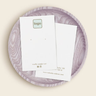 Pas je eigen Logo aan Visitekaartje