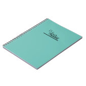 Pas je eigen notitieboek aan (Linkerzijde)