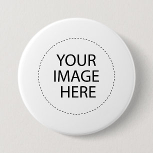 Pas je eigen ronde button 7,6 cm